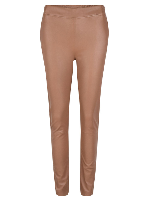 Lebon stretch leather pants