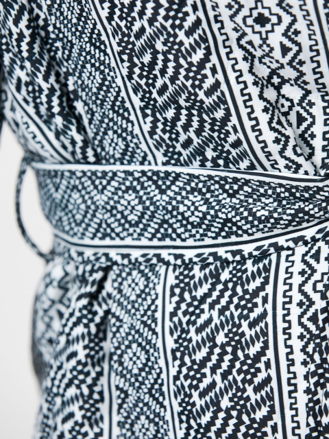 Quilted jacquard jacket