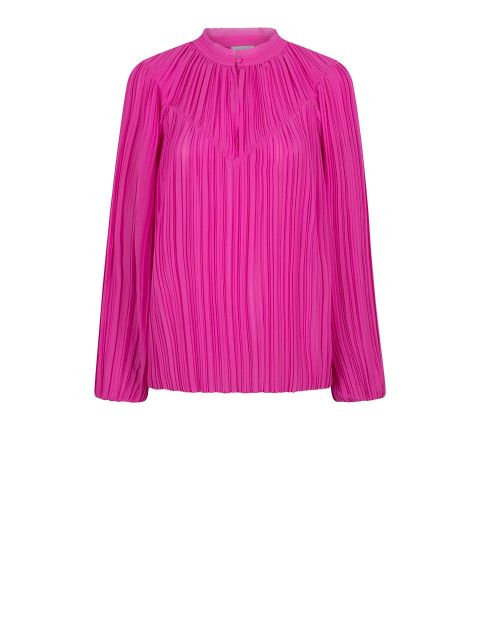 Pleated blouse