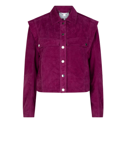 Premium goat suede jacket