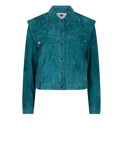 Premium goat suede jacket