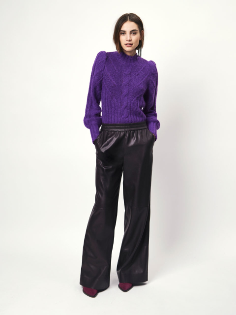 Alpaca turtle neck sweater