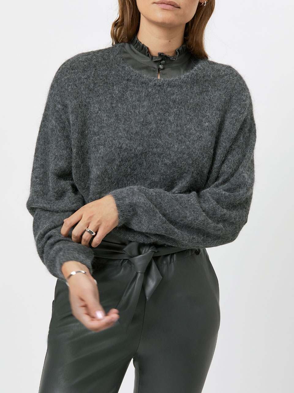 Alpaca blend sweater