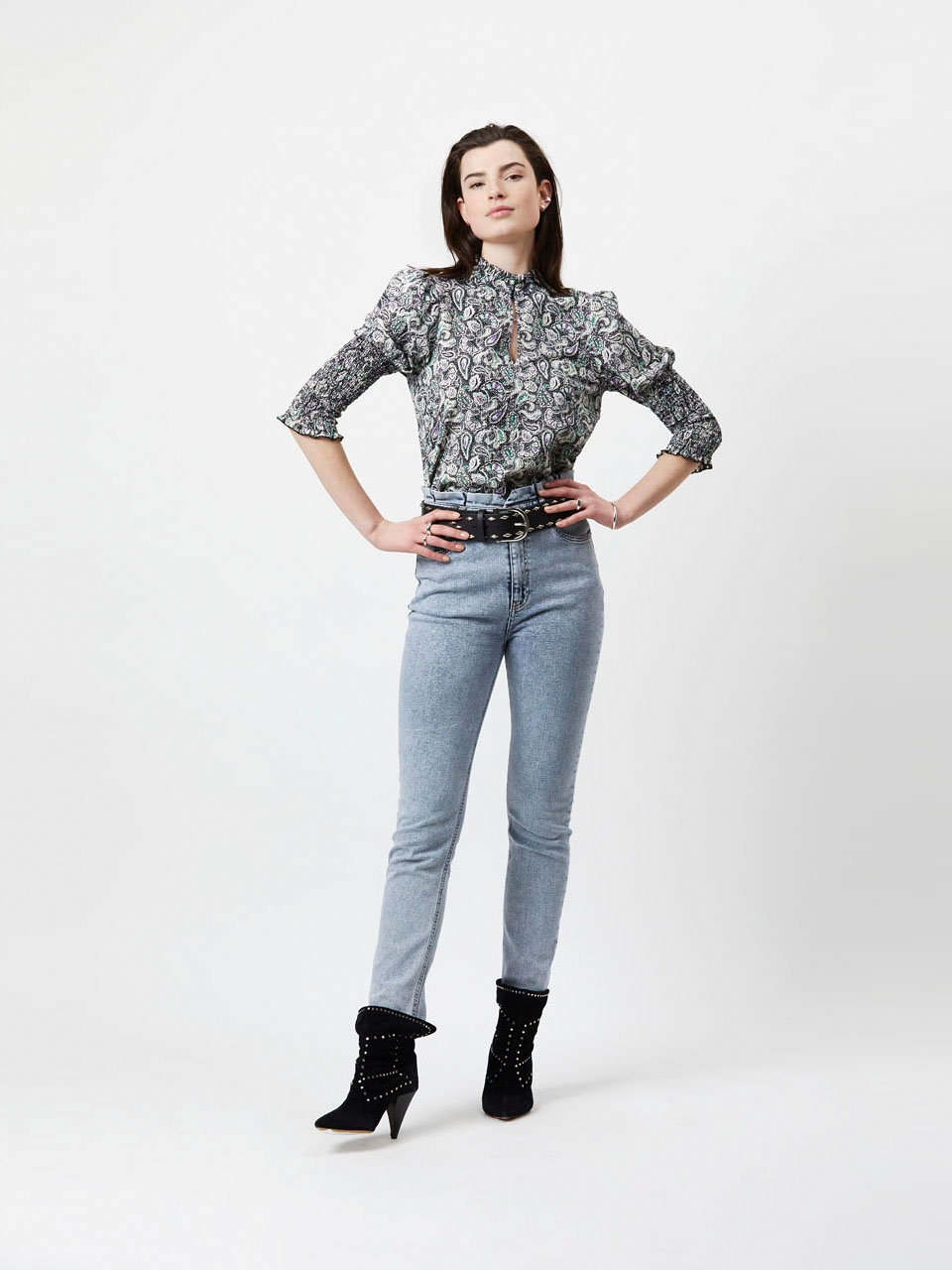 Recycled polyester top