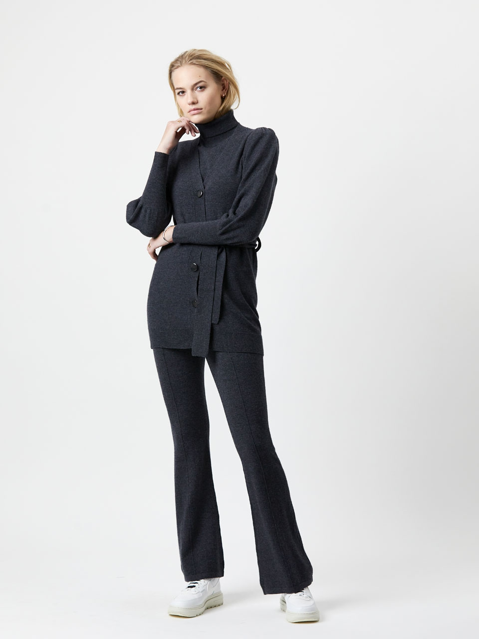 Certified responsible wool cardigan