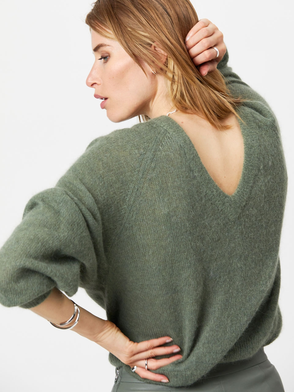 Alpaca blend sweater