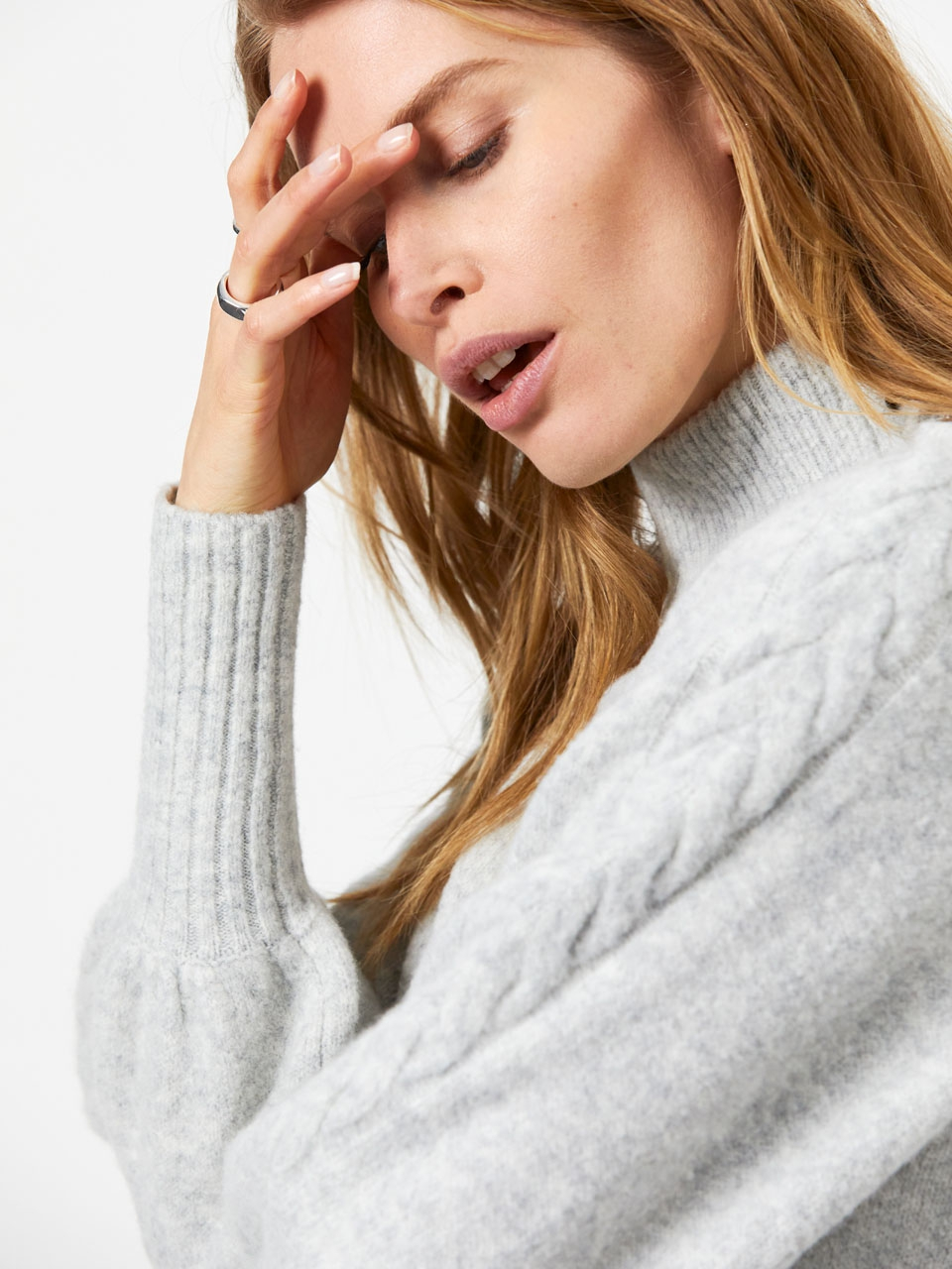 Yak/wool blend sweater