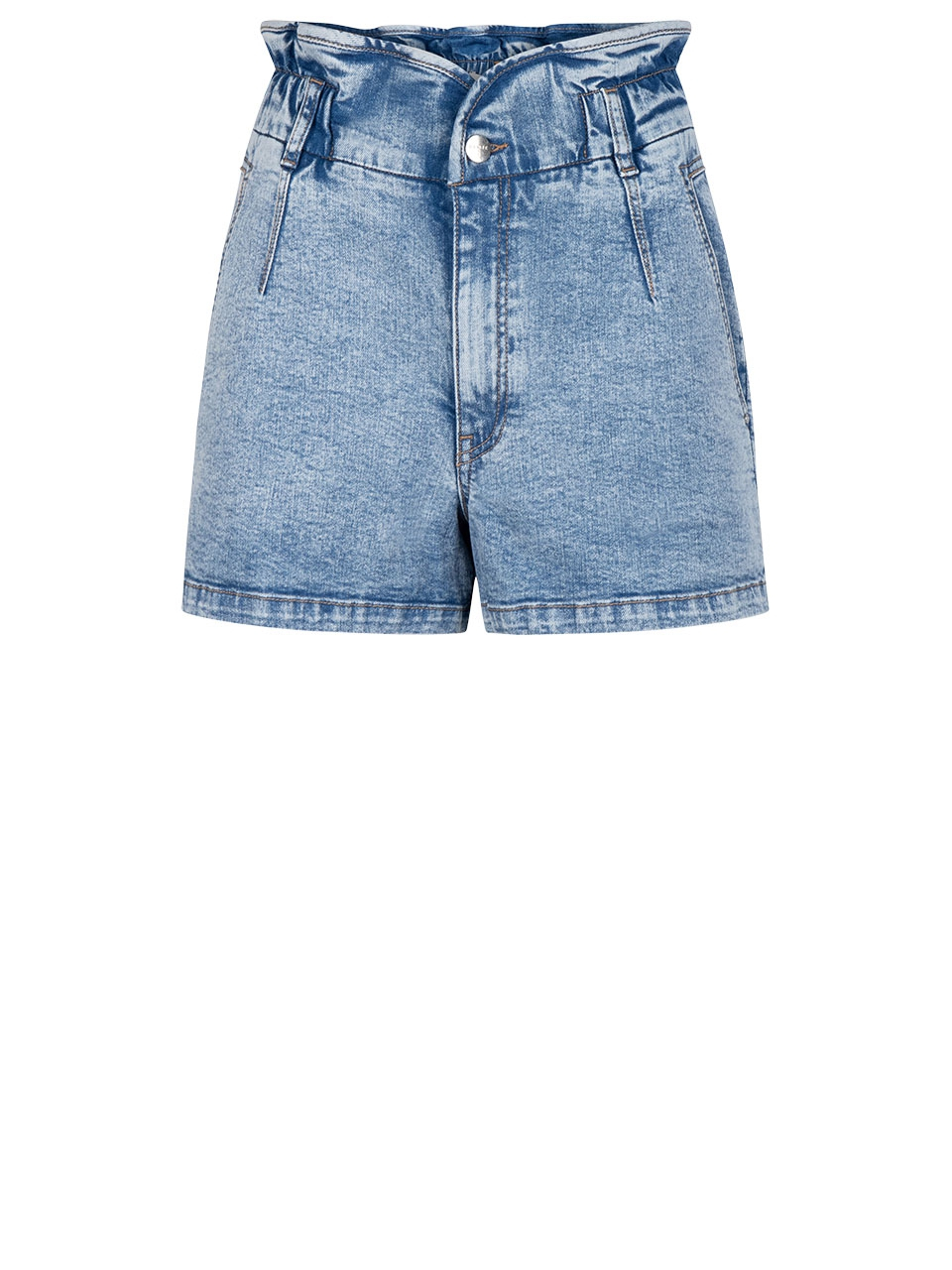 Denim shorts with organic cotton