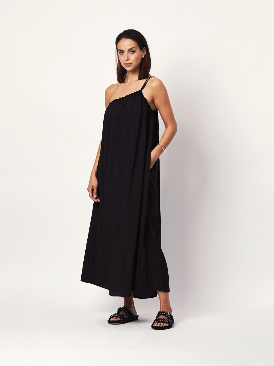 Ecovero viscose maxi dress