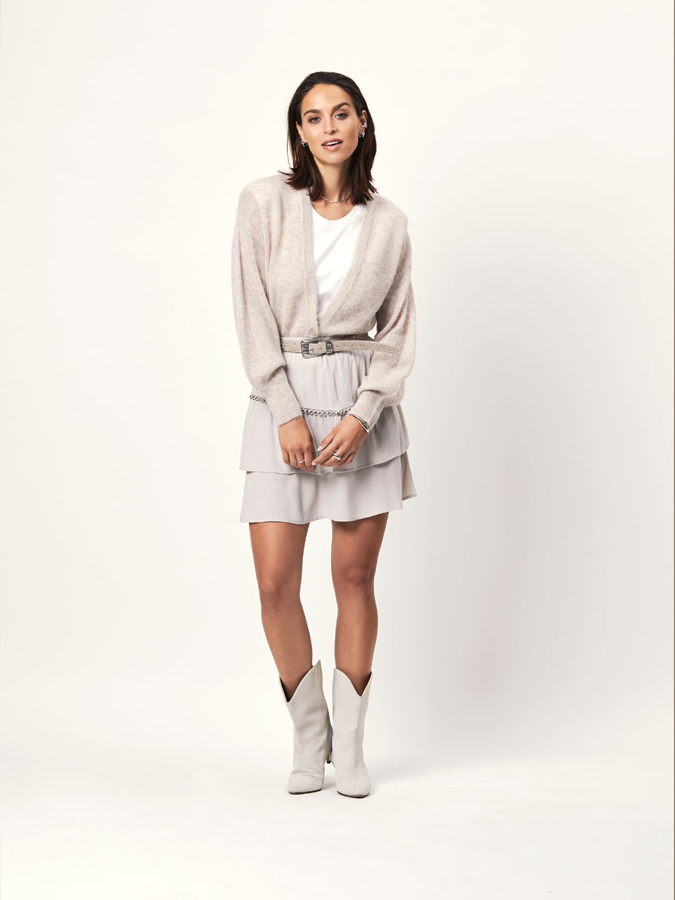 Alpaca blend cardigan