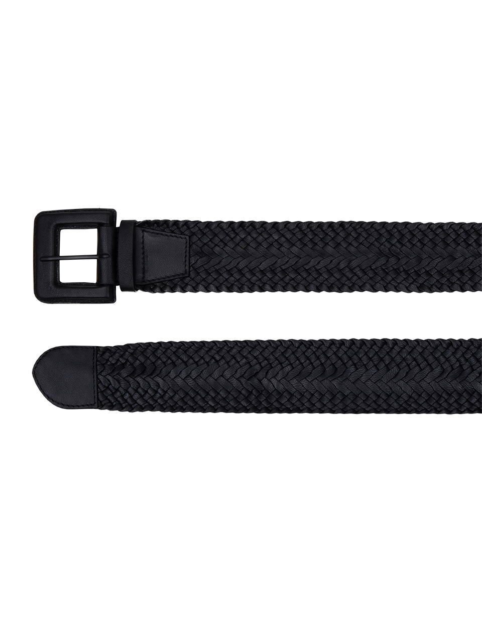 Certified leather belt