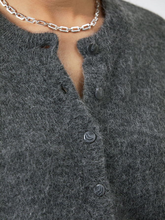 Alpaca blend cardigan