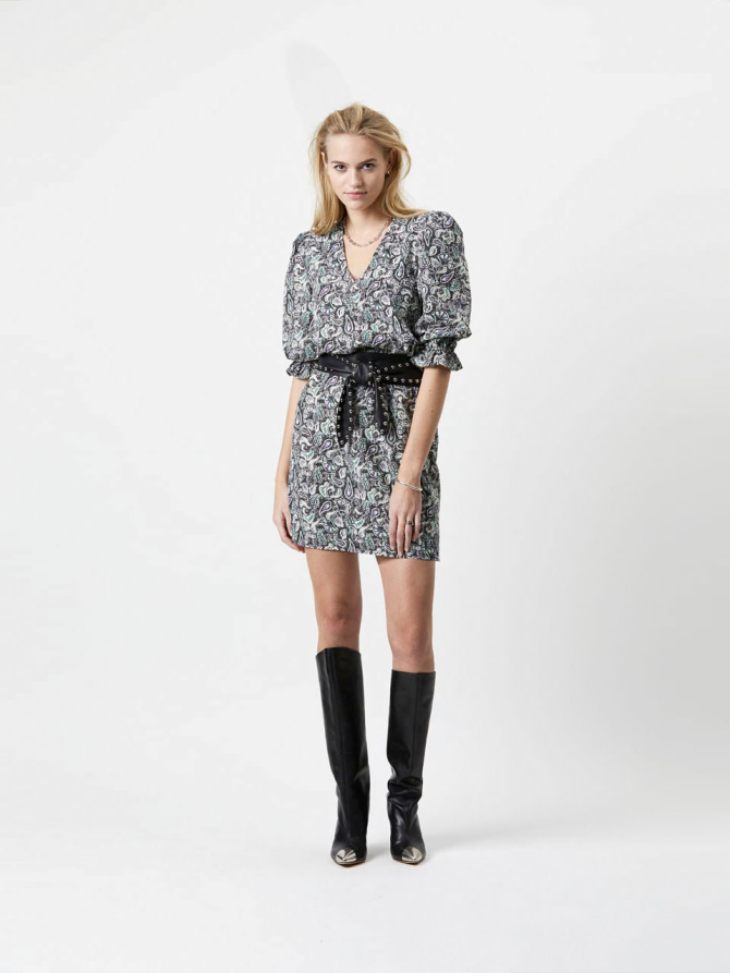 Recycled polyester dress