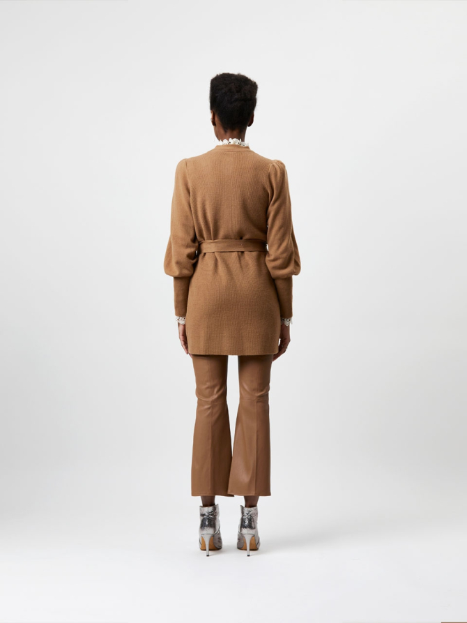 Certified responsible wool cardigan