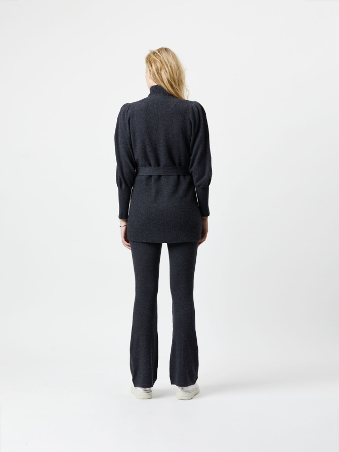 Certified responsible wool cardigan