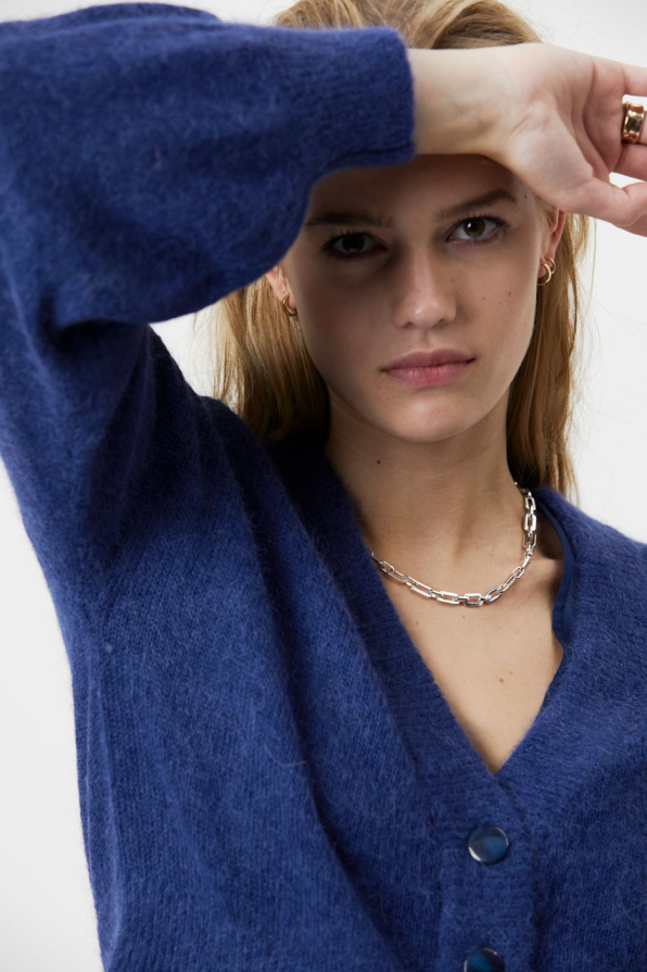 Alpaca blend cardigan