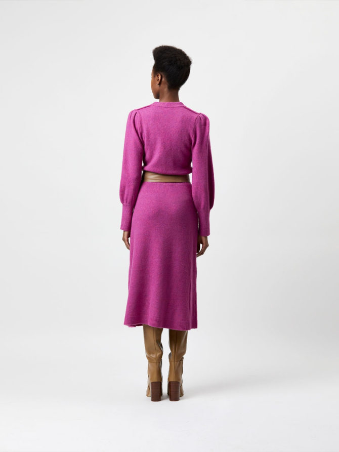 Wool/Yak blend knitted dress