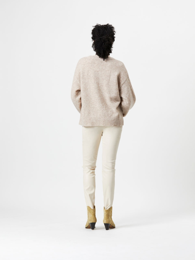 Alpaca/merino wool blend sweater