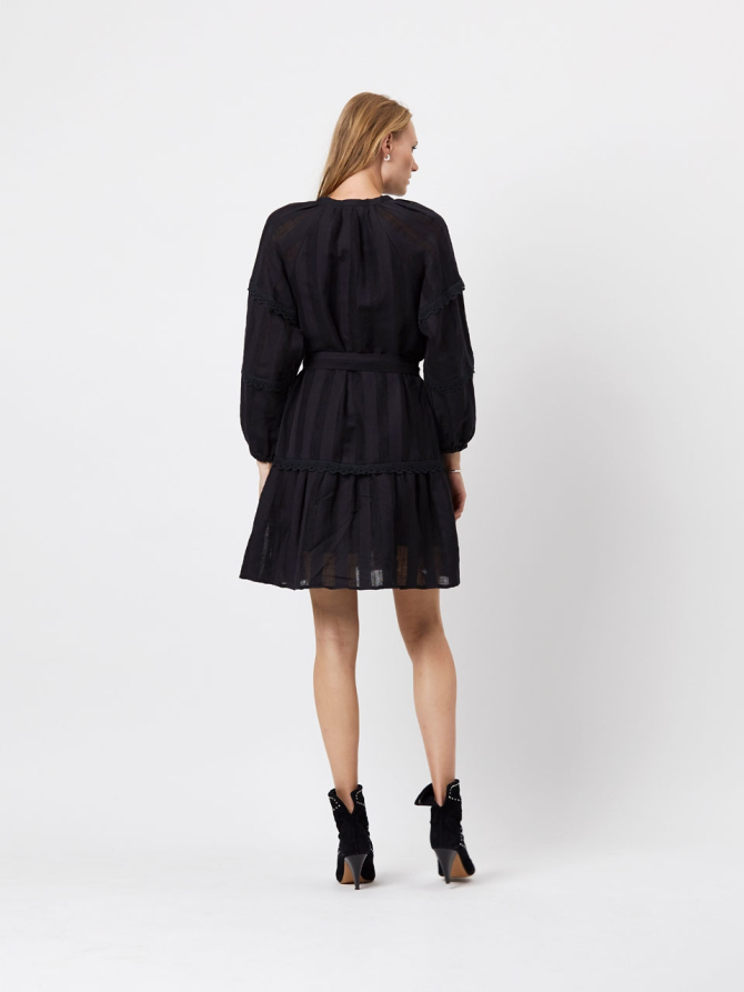 Responsible cotton/linen blend dress