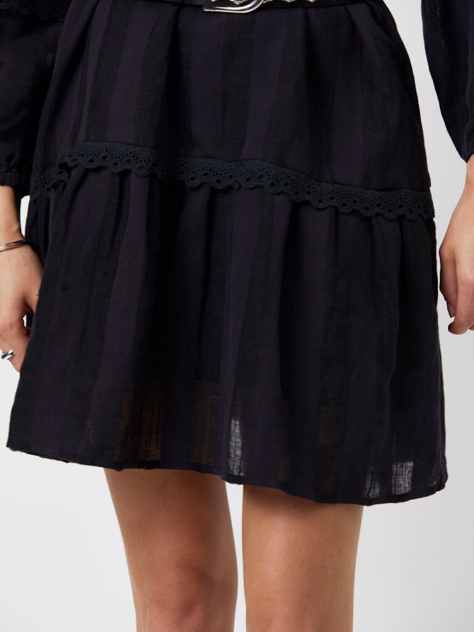 Responsible cotton/linen blend dress