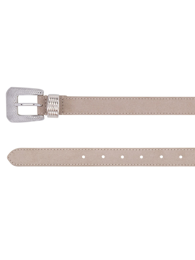 Detailed buckle belt