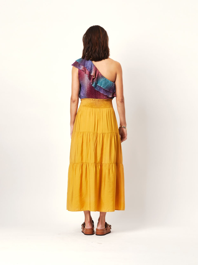 Ecovero viscose long skirt