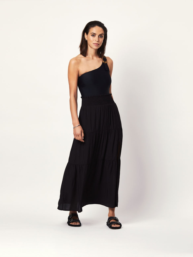 Ecovero viscose long skirt