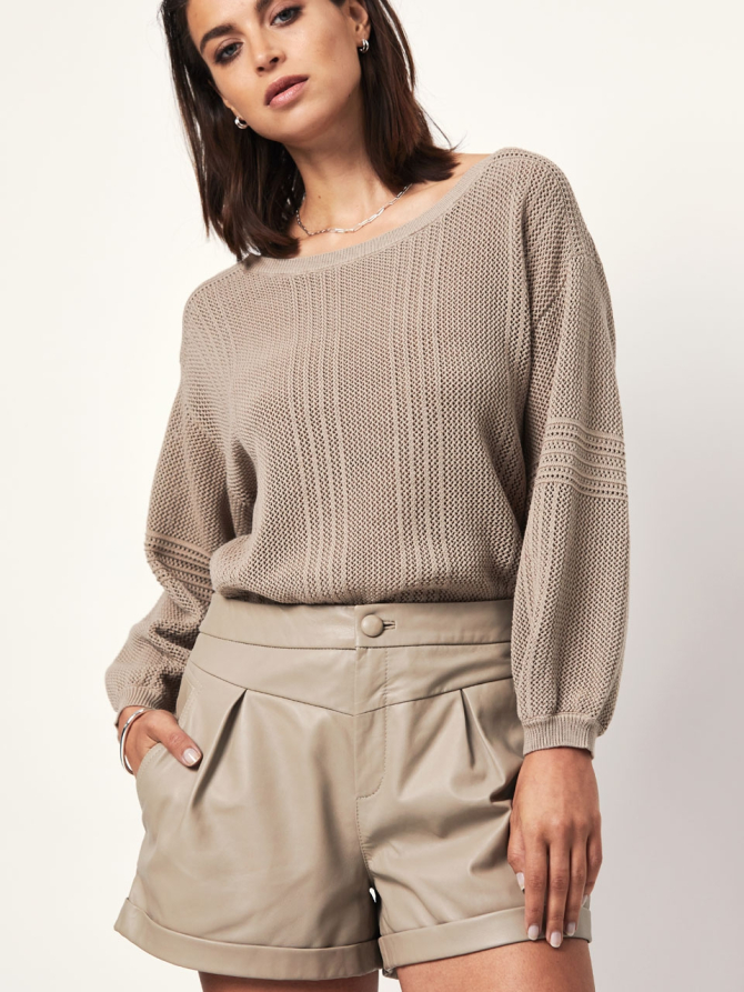 Responsible cotton sweater