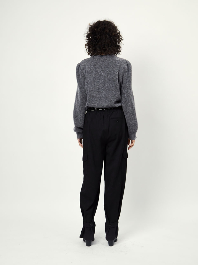 Cardigan in heather grey