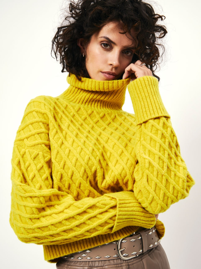 Solid turtle sweater