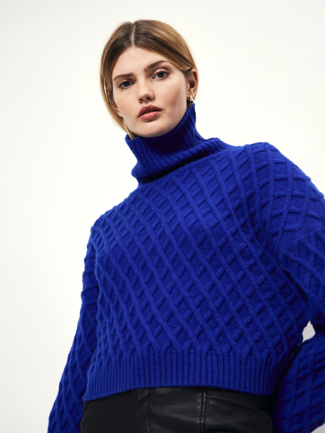 Solid turtle sweater