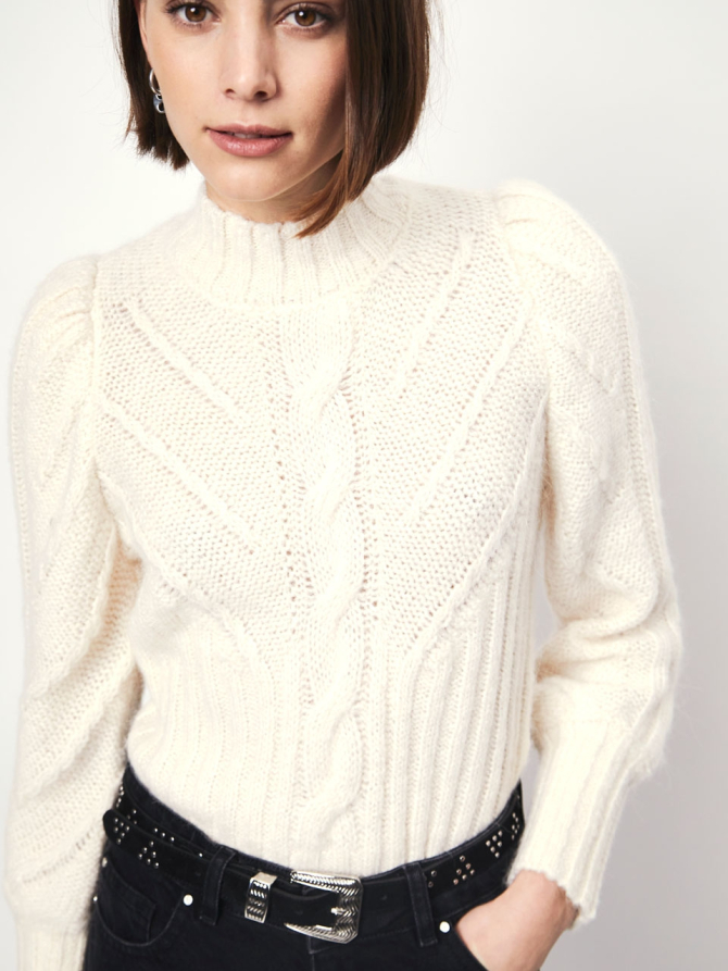 Alpaca turtle neck sweater
