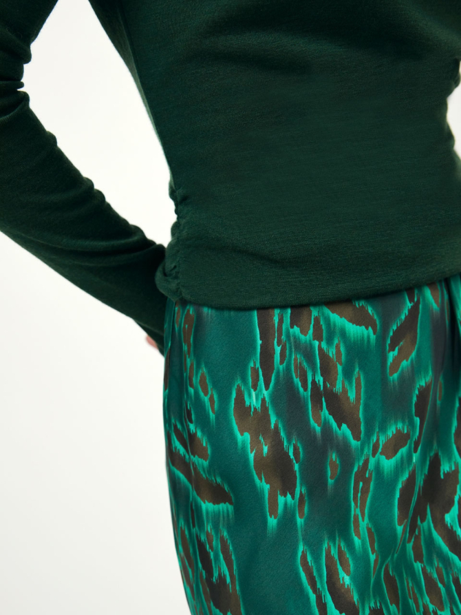 Fancy turtle neck top